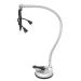 Qyebavge 360 Freely Rotation Hair Dryer Holder Hands-Free Removable Suction Cup Stand
