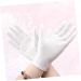 Healeved 3 Pairs for Jewelry Inspection Jewelry Etiquette Cotton Glove Jewelry Inspection Soft Stretchy Protective Formal Wear Work White Hand - Buy Online on GoSupps.com