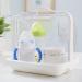Cabilock Milk Bottle Drying Box - White 25.5x24.5cm | Feeding Bottle Storage Organizer - Buy Online on GoSupps.com