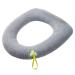 Soft Bathroom Thicker Toilet Seat Bathroom Soft Thicker Warmer Toilet Seat Cover Easy Installation& Cleaning