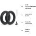 Buy Ainiv Stroller Hose - 2 x 10 Inch Black Seamless Scooter Hoses with 90 Valve Angle | Durable Mold Heated Design | International Shipping Available - Buy Online on GoSupps.com