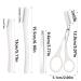 Full GuFs 4PC Eyebrow Care Set: Tweezers Combs Razors & Scissors for Perfect Brows - International Shipping Available - Buy Online on GoSupps.com