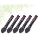 FOMIYES 50pcs Makeup Disposable Applicators Black Suit Eye Shadow Brush Eyebrow Brush Tool Miss Double Head 50pcs Black - Buy Online on GoSupps.com