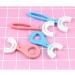 U-Shaped Children's Toothbrush (Blue, 9cm) - Ages 2-6 | Easy Clean for Kids - Buy Online on GoSupps.com