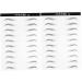 Beavorty 4 Sheets Black Stickers Eyebrow Stickers for Makeup Transfer Stickers 6 Proof Supplies - Buy Online on GoSupps.com