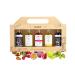 Laux vinegar oil gift box - 5 varieties in the set: olive oil walnut oil balm & aperitif - for salads or hearty dishes - grill gift set for them (5 x 40ml) vinegar & oil gift set No.1