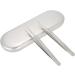 Anggrek Eyelash Tweezers & Organizing Case - Premium Makeup Tool for Lash Extensions (Silver) - Buy Online on GoSupps.com