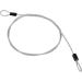 Security Steel Cable  Double Looped Stainless Steel Security Lock Cable for   Loop Cable Scooter Lock(Silver ) - Buy Online on GoSupps.com