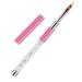 Nail Ombre Brush Nail Painting Art Brushes with Rhinestone Handle Nail Art Gradient Painting Brush Manicure Gel Polish Brush Nail Drawing Pen Nail Design Brush For Nail Design Gel Nails