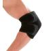 Tektrum Elastic ONE Size Adjustable Knee Wrist Elbow Sleeve WRAP - Black 1 PIECE ELBOW SLEEVE ONE SIZE