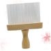 FOMIYES Face Salon Brush Duster Brush Hairdressing Neck Brush Vintage Shaving Hair Duster Neck Duster Brush Barber Neck Brush Wool Duster Wooden Clean White 15X12X12CM White - Buy Online on GoSupps.com