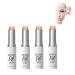 Stick Contour Des Yeux - Formule Base D'huile Min rale de et de Cire D'abeille for Un Soin Hydratant et Apaisant(4pcs)