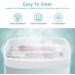 Vicloon Baby Spoons - Set of 4 Silicone Self-Feeding Weaning Spoons for Kids, Toddlers, Children, and Infants - Macarons - Buy Online on GoSupps.com