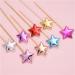 100Pcs Cupcake Toppers Heart Star and Crown Cupcake Toppers Mini Cake Toppers Colorful Cake Decorations DIY Dessert Fruits Picks Party Decorative Accessories (Mixed Color 1) - Buy Online on GoSupps.com