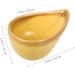 Fomiyes Aromatherapy Mixing Bowl - Ceramic Yellow Facial Jewelry Tray for Essential Oils & Masks | 8.5x5.5cm - Buy Online on GoSupps.com