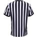 allentian Men's Referee Shirt - Black & White Stripe Pro-Style V-Neck Jersey for Basketball, Football & Soccer - Size Medium - Buy Online on GoSupps.com