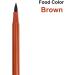Edible Markers Edible Markers for Cookie Decorating | Ultra Fine Edible Markers for Decorating Fondant Cakes Cookies Frosting Easter Eggs Brown - Buy Online on GoSupps.com