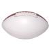 Ballstars Autograph Blank Full 12 Inch Football | Regulation Size | Football Trophy for Signing with Two White Panels Football without Base