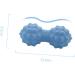 Healvian 3-St Massage Device Set - Trigger Manual Massage Tools Yoga Ball Muscle Relaxation Silicone Lacrosse Balls & Peanut Fitness Rollers - Full Body Relief (15x6cm 3pcs Blue) - Buy Online on GoSupps.com