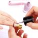 Reusable Gold Nail Extension Forms - 5pcs | Nail Art Manicure Accessory for Salon & Home Supply - Buy Online on GoSupps.com