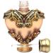 DFJOENVLDKHFE Perfume Bottle Empty Frosted Glass Essential Oil Bottle Refillable Empty Jewelry Decoration Crystal Bottle Bronze color 10ml - Buy Online on GoSupps.com