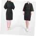Didiseaon Womens Coat Cape Womens Work Clothes Pajamas for Men Salon Client Smock Work Dress for Women Womens Night Gown Black Kimonos for Women Hair Color Robe Woman Face Apron - Buy Online on GoSupps.com