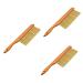Ipetboom 3 Pcs Beekeeping Cleaning Equipment Beekeeping Tool Wood Tools Bee Tool Single Row Bee Brush 40*10cmx3pcs Picture 1x3pcs