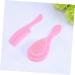 Hemoton Baby Bath Set with Hair Brush, Bath Sponge, and Comb - Pink Toddler Shower Kit for Kids - Buy Online on GoSupps.com