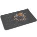 Lessmon Dog Cat Feeding Mat | Silicone Waterproof Pet Food Mat - Black | Durable & Easy to Clean - Buy Online on GoSupps.com