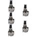 5 Sets Beard Brush Set Men Beard Shaving Brush Bathroom Beard Brush Professional Shaving Brush Shaving Brush Tool Bathroom Shaving Bowl Reusable Shave Brush Shaving Brush Stand