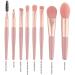 dijiusidy 8 Pieces/Set Women Makeup Brush Eyeshadow Foundation Brushes Kit Portable Make Up Tools for Professional Beginner - Buy Online on GoSupps.com
