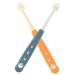 Minkissy 2 pieces 360 toothbrush training toothbrush for toddlers baby toothbrush made of silicone children toothbrush toothbrushes for children travel toothbrush 360-degree toothbrushes Handlich 1 piece (1 Pack)