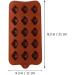 OUNONA 3pcs Maple Leaf Mold Leaf Silicone Candy Bath Molds Chocolate Candy Leaf Shape Fondant Mold DIY Maple Chocolate Mold Confectionery Fall Chocolate Candies 3D Mousse Silica Gel - Buy Online on GoSupps.com