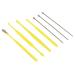 ZJchao 7pcs Ear Wax Removal Tool Kit - Gentle Ear Cleaning Set for Home Use - Upgraded Ear Pick in Yellow - Buy Online on GoSupps.com