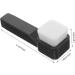 PLAFOPE Square Facial Cleansing Brush Facial Brush Silicone Face Scrubber Face Scrubber Men Facial Scrubber Face Cleansing Brush Scrubber Face Wash Brush Double Sided Face Brush - Buy Online on GoSupps.com