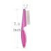 zYoung Stainless Steel Fine Tooth Comb - Professional Dandruff & Lice Grooming Tool for All Hair Types | International Shipping Available - Buy Online on GoSupps.com