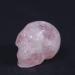 Natural Crystal Rough 1PC Natural Rose Quartz Crystal Skull Taxidermy Reiki Statue Pink Stones