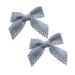 Limtula Cute Flat Clips Hairpin -Style Balletcore Headdress Bunches Accessories Lace knot Cute Headdress Blue