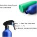 500ml Fine Mist Spray Bottle - Perfect for Gardening Cleaning & Hair Care (Blue) | Eco-Friendly Plastic Solution - Buy Online on GoSupps.com