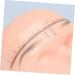 Outanaya 50pcs Eyebrow Positioning Ruler Eyebrow Ruler Sticker Brow Stencil Brow Template Tearable Pvc Suite 18.00X3.80X0.10CM Blue - Buy Online on GoSupps.com