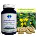 St. John's wort Natural Hypericin no extract 180 capsules - nerve balance with hustle and bustle - falling asleep - falling asleep & sleeping - inner peace & relaxation 100% nature 26835-180