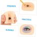 POPETPOP Practical Eye Skin 2 Sets Makeup Practice Skin Eyeshadow Beginner Makeup Model Eye Shadow Practice Skin Major Mold - Buy Online on GoSupps.com