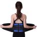 Ammfit lumbar support belts for pain relief and injury back support for men and women correction of waist position thin breathable (color: black size: xxxxxx-large) XXXXXL/xxxxx-large black black