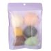 6pcs/Set Natural Konjac Sponge Puff Set for Deep Pore Exfoliation & Gentle Skin Cleansing - 100% Pure, Wet/Dry Massage Tool - Buy Online on GoSupps.com