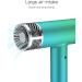 Professional Folding Handle Hair Dryer - 110 000 RPM Brushless Motor Ionic Lightweight Travel Blow Dryer with Diffuser 3 Heat/2 Speed Settings - Green - Buy Online on GoSupps.com