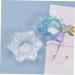 NUOBESTY 2pcs Container Silicone Storage Diy Tool Handmade Crystal Flower White Epoxy Casting Mold Making Whitex2pcs 4.4X12.5CMx2pcs - Buy Online on GoSupps.com