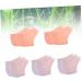 NOLITOY 5 Pairs Cushion Sleeves | Protective Pedicure Heel Crack Solution for Comfort - Buy Online on GoSupps.com