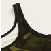 2020 Summer Fashion Women's Camo Print Tank Top and Shorts Set - X-Large Army Green - Buy Online on GoSupps.com