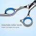 Professional Barber Hair Thinning Shears 6.5 inch - ULG Texturizing Scissors with Razor Edge, Japanese Stainless Steel, Detachable Finger Ring - Buy Online on GoSupps.com