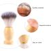 Fomiyes Wooden Handle Razor Brush - Premium Beard Care & Shaving Accessories for Men | Synthetic Fiber Shaving Foam & Grooming Tools - Buy Online on GoSupps.com